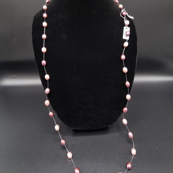 CGI Freshwater Pearl Long Necklace - Picture 3 of 5